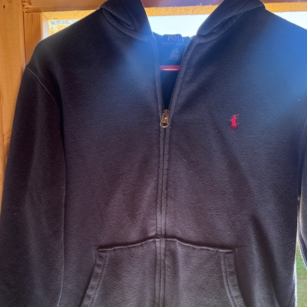 Polo by Ralph Lauren Kids Black Zip-Up Jacket
